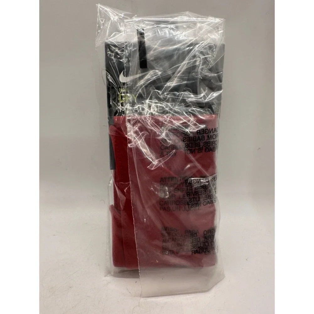 Nike Dri-FIT Head Tie 2.0 Red Adjustable Sweat Wicking Headband OSFM New
